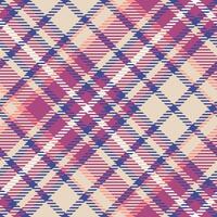 Scottish Tartan Seamless Pattern. Plaid Patterns Seamless Seamless Tartan Illustration Set for Scarf, Blanket, Other Modern Spring Summer Autumn Winter Holiday Fabric Print. vector