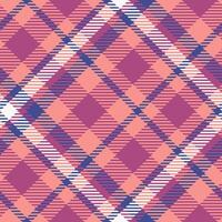 Scottish Tartan Seamless Pattern. Checkerboard Pattern Template for Design Ornament. Seamless Fabric Texture. vector