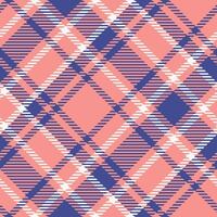 Scottish Tartan Seamless Pattern. Checker Pattern Traditional Scottish Woven Fabric. Lumberjack Shirt Flannel Textile. Pattern Tile Swatch Included. vector