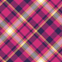 Scottish Tartan Seamless Pattern. Scottish Plaid, Seamless Tartan Illustration Set for Scarf, Blanket, Other Modern Spring Summer Autumn Winter Holiday Fabric Print. vector