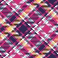 Scottish Tartan Seamless Pattern. Tartan Plaid Seamless Pattern. Traditional Scottish Woven Fabric. Lumberjack Shirt Flannel Textile. Pattern Tile Swatch Included. vector