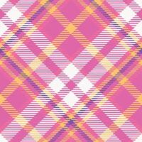 Tartan Plaid Seamless Pattern. Plaid Pattern Seamless. Traditional Scottish Woven Fabric. Lumberjack Shirt Flannel Textile. Pattern Tile Swatch Included. vector