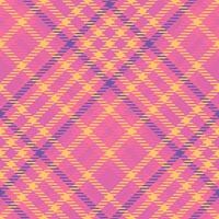 Tartan Plaid Seamless Pattern. Checker Pattern. Traditional Scottish Woven Fabric. Lumberjack Shirt Flannel Textile. Pattern Tile Swatch Included. vector