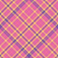 Tartan Plaid Seamless Pattern. Checker Pattern. Template for Design Ornament. Seamless Fabric Texture. vector