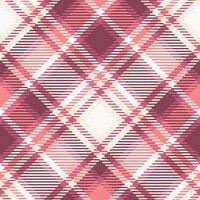 Tartan Plaid Seamless Pattern. Tartan Seamless Pattern. Seamless Tartan Illustration Set for Scarf, Blanket, Other Modern Spring Summer Autumn Winter Holiday Fabric Print. vector