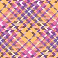 Tartan Plaid Seamless Pattern. Plaid Patterns Seamless. Seamless Tartan Illustration Set for Scarf, Blanket, Other Modern Spring Summer Autumn Winter Holiday Fabric Print. vector