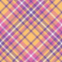 Tartan Plaid Seamless Pattern. Plaid Patterns Seamless. Seamless Tartan Illustration Set for Scarf, Blanket, Other Modern Spring Summer Autumn Winter Holiday Fabric Print. vector