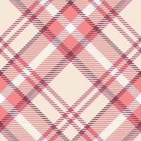 Tartan Plaid Seamless Pattern. Gingham Patterns. Seamless Tartan Illustration Set for Scarf, Blanket, Other Modern Spring Summer Autumn Winter Holiday Fabric Print. vector