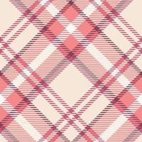 Tartan Plaid Seamless Pattern. Gingham Patterns. Seamless Tartan Illustration Set for Scarf, Blanket, Other Modern Spring Summer Autumn Winter Holiday Fabric Print. vector