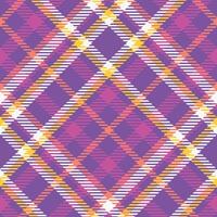 Tartan Plaid Seamless Pattern. Scottish Plaid, for Scarf, Dress, Skirt, Other Modern Spring Autumn Winter Fashion Textile Design. vector