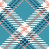 Tartan Plaid Seamless Pattern. Abstract Check Plaid Pattern. Seamless Tartan Illustration Set for Scarf, Blanket, Other Modern Spring Summer Autumn Winter Holiday Fabric Print. vector