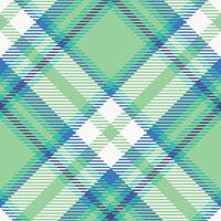 Classic Scottish Tartan Design. Checker Pattern. Template for Design Ornament. Seamless Fabric Texture. vector