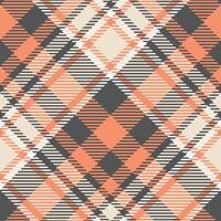 Classic Scottish Tartan Design. Classic Plaid Tartan. Seamless Tartan Illustration Set for Scarf, Blanket, Other Modern Spring Summer Autumn Winter Holiday Fabric Print. vector