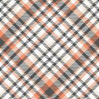 Classic Scottish Tartan Design. Checkerboard Pattern. Template for Design Ornament. Seamless Fabric Texture. vector