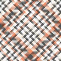 Classic Scottish Tartan Design. Checkerboard Pattern. Template for Design Ornament. Seamless Fabric Texture. vector