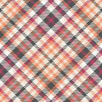 Classic Scottish Tartan Design. Tartan Seamless Pattern. Seamless Tartan Illustration Set for Scarf, Blanket, Other Modern Spring Summer Autumn Winter Holiday Fabric Print. vector