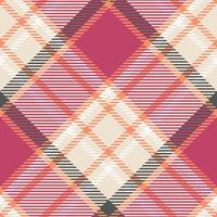 Classic Scottish Tartan Design. Classic Plaid Tartan. Traditional Scottish Woven Fabric. Lumberjack Shirt Flannel Textile. Pattern Tile Swatch Included. vector