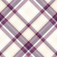 Tartan Plaid Seamless Pattern. Scottish Tartan Seamless Pattern. Template for Design Ornament. Seamless Fabric Texture. Illustration vector