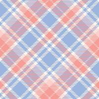 Tartan Plaid Seamless Pattern. Plaid Patterns Seamless. Seamless Tartan Illustration Set for Scarf, Blanket, Other Modern Spring Summer Autumn Winter Holiday Fabric Print. vector