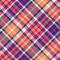 Plaid Pattern Seamless. Tartan Plaid Seamless Pattern. for Scarf, Dress, Skirt, Other Modern Spring Autumn Winter Fashion Textile Design. vector