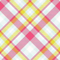 Tartan Plaid Seamless Pattern. Classic Plaid Tartan. for Scarf, Dress, Skirt, Other Modern Spring Autumn Winter Fashion Textile Design. vector