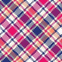 Plaid Pattern Seamless. Classic Scottish Tartan Design. Traditional Scottish Woven Fabric. Lumberjack Shirt Flannel Textile. Pattern Tile Swatch Included. vector