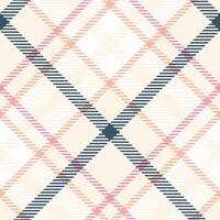 Tartan Plaid Seamless Pattern. Abstract Check Plaid Pattern. Seamless Tartan Illustration Set for Scarf, Blanket, Other Modern Spring Summer Autumn Winter Holiday Fabric Print. vector