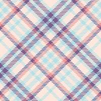 Tartan Plaid Seamless Pattern. Classic Scottish Tartan Design. Template for Design Ornament. Seamless Fabric Texture. Illustration vector
