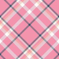 Tartan Plaid Seamless Pattern. Classic Scottish Tartan Design. Traditional Scottish Woven Fabric. Lumberjack Shirt Flannel Textile. Pattern Tile Swatch Included. vector