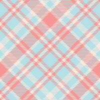 Tartan Plaid Pattern Seamless. Plaid Pattern Seamless. Template for Design Ornament. Seamless Fabric Texture. Illustration vector