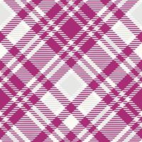Tartan Plaid Pattern Seamless. Gingham Patterns. Seamless Tartan Illustration Set for Scarf, Blanket, Other Modern Spring Summer Autumn Winter Holiday Fabric Print. vector
