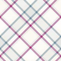 Tartan Plaid Pattern Seamless. Gingham Patterns. Traditional Scottish Woven Fabric. Lumberjack Shirt Flannel Textile. Pattern Tile Swatch Included. vector