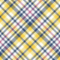 Tartan Plaid Pattern Seamless. Traditional Scottish Checkered Background. for Scarf, Dress, Skirt, Other Modern Spring Autumn Winter Fashion Textile Design. vector