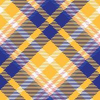 Scottish Tartan Plaid Seamless Pattern, Checkerboard Pattern. Template for Design Ornament. Seamless Fabric Texture. Illustration vector