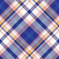 Scottish Tartan Plaid Seamless Pattern, Checkerboard Pattern. Traditional Scottish Woven Fabric. Lumberjack Shirt Flannel Textile. Pattern Tile Swatch Included. vector