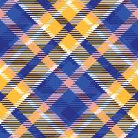 Scottish Tartan Plaid Seamless Pattern, Checker Pattern. for Scarf, Dress, Skirt, Other Modern Spring Autumn Winter Fashion Textile Design. vector