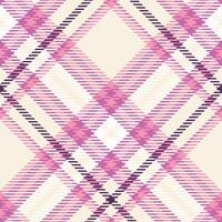 Scottish Tartan Plaid Seamless Pattern, Tartan Seamless Pattern. Template for Design Ornament. Seamless Fabric Texture. Illustration vector