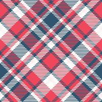 Tartan Plaid Pattern Seamless. Traditional Scottish Checkered Background. Traditional Scottish Woven Fabric. Lumberjack Shirt Flannel Textile. Pattern Tile Swatch Included. vector