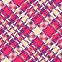 Plaid Patterns Seamless. Checker Pattern for Shirt Printing,clothes, Dresses, Tablecloths, Blankets, Bedding, Paper,quilt,fabric and Other Textile Products. vector