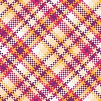 Plaid Patterns Seamless. Checker Pattern Traditional Scottish Woven Fabric. Lumberjack Shirt Flannel Textile. Pattern Tile Swatch Included. vector