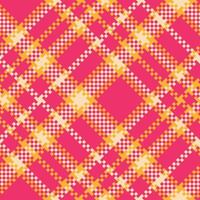 Plaid Patterns Seamless. Checker Pattern Seamless Tartan Illustration Set for Scarf, Blanket, Other Modern Spring Summer Autumn Winter Holiday Fabric Print. vector