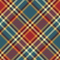 Scottish Tartan Plaid Seamless Pattern, Sweet Plaid Pattern Seamless. Traditional Scottish Woven Fabric. Lumberjack Shirt Flannel Textile. Pattern Tile Swatch Included. vector