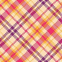 Plaid Patterns Seamless. Checkerboard Pattern Traditional Scottish Woven Fabric. Lumberjack Shirt Flannel Textile. Pattern Tile Swatch Included. vector
