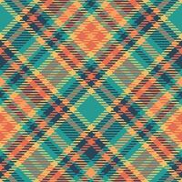 Scottish Tartan Plaid Seamless Pattern, Checkerboard Pattern. Seamless Tartan Illustration Set for Scarf, Blanket, Other Modern Spring Summer Autumn Winter Holiday Fabric Print. vector