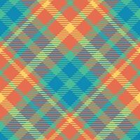 Scottish Tartan Plaid Seamless Pattern, Classic Plaid Tartan. Traditional Scottish Woven Fabric. Lumberjack Shirt Flannel Textile. Pattern Tile Swatch Included. vector