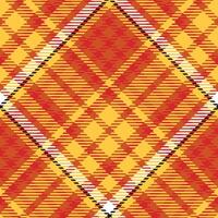 Scottish Tartan Plaid Seamless Pattern, Abstract Check Plaid Pattern. Traditional Scottish Woven Fabric. Lumberjack Shirt Flannel Textile. Pattern Tile Swatch Included. vector