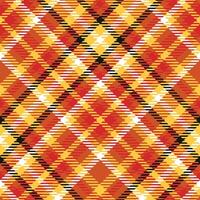 Scottish Tartan Plaid Seamless Pattern, Traditional Scottish Checkered Background. Traditional Scottish Woven Fabric. Lumberjack Shirt Flannel Textile. Pattern Tile Swatch Included. vector