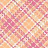 Plaid Patterns Seamless. Classic Plaid Tartan Seamless Tartan Illustration Set for Scarf, Blanket, Other Modern Spring Summer Autumn Winter Holiday Fabric Print. vector