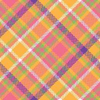 Plaid Patterns Seamless. Tartan Seamless Pattern Flannel Shirt Tartan Patterns. Trendy Tiles for Wallpapers. vector