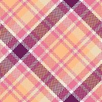 Plaid Patterns Seamless. Tartan Plaid Seamless Pattern. for Scarf, Dress, Skirt, Other Modern Spring Autumn Winter Fashion Textile Design. vector